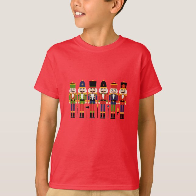 Camiseta de Navidades desnudos para niños (Anverso)