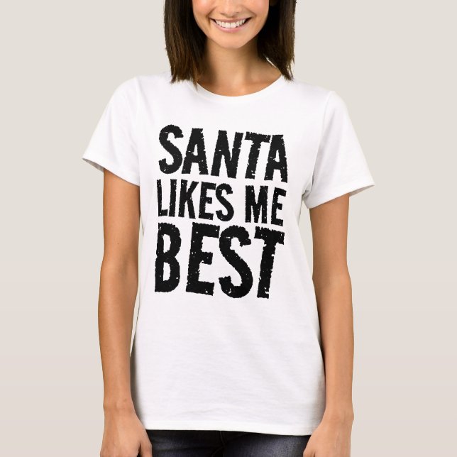 CAMISETA DE NAVIDADES DIVERTIDOS (Anverso)