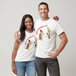 Camiseta de Navidades divertidos de Armadillo