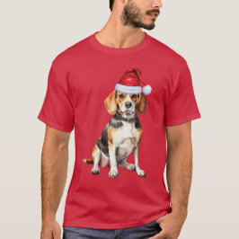 Camiseta de Navidades divertidos de Beagle Dog Lov