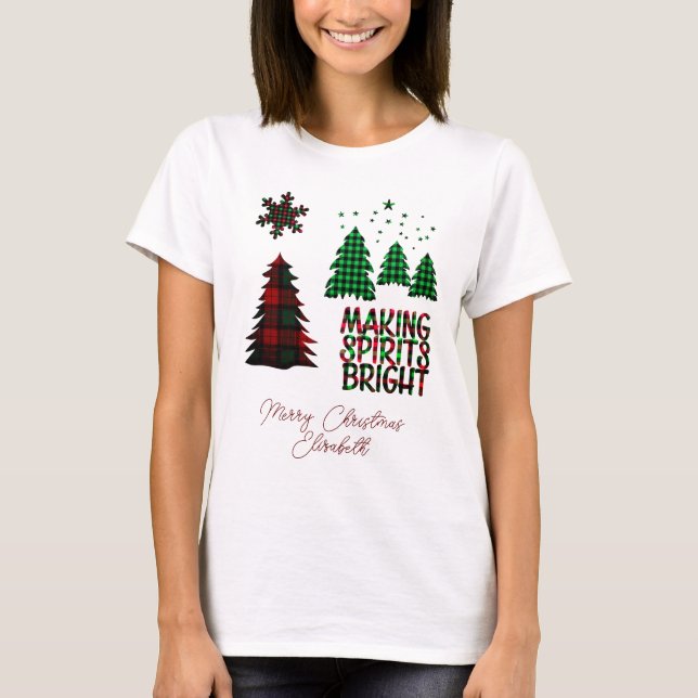 Camiseta de navidades dulces (Anverso)