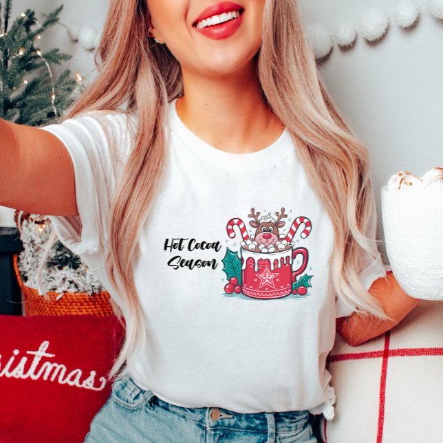 Camiseta de Navidades en temporada de cacao calien (Subido por el creador)