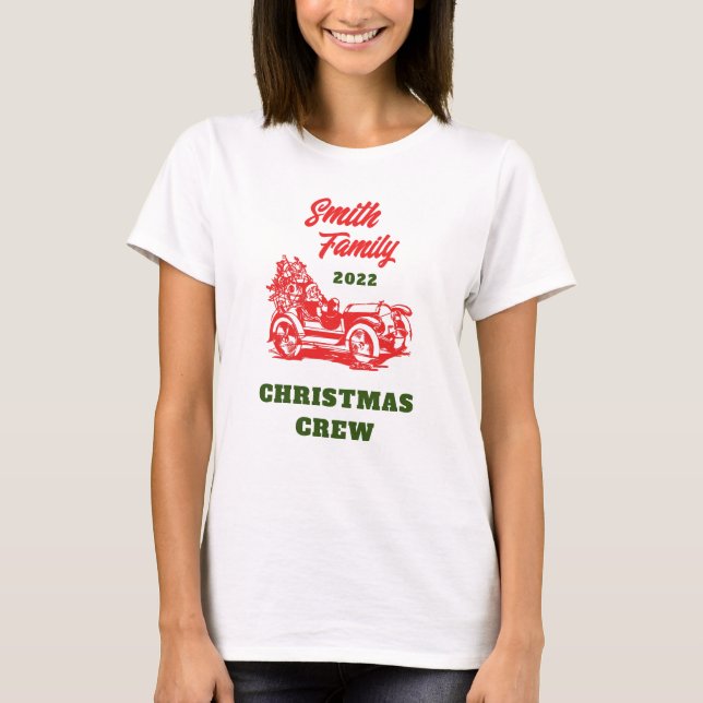 Camiseta de Navidades familiares (Anverso)