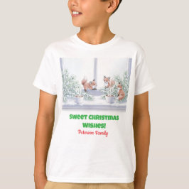 Camiseta de Navidades familiares - Cosmosa escena 