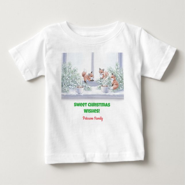 Camiseta de Navidades familiares - Cosmosa escena  (Anverso)