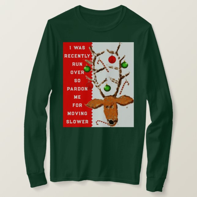 camiseta de Navidades graciosos para la abuela (Anverso del diseño)