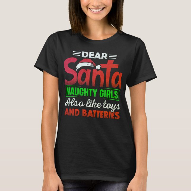 Camiseta de Navidades humorísticos con un mensaje  (Anverso)