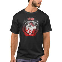 Camiseta de Navidades metalizado pesados
