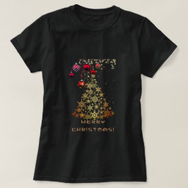 Camiseta de Navidades negros
