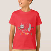 Camiseta de navidades perezosos y brillantes