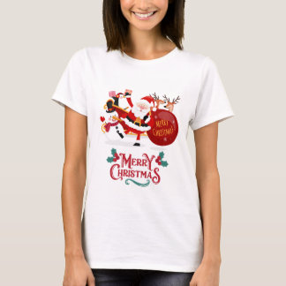 Camiseta de Navidades personalizados de Bouncy Too