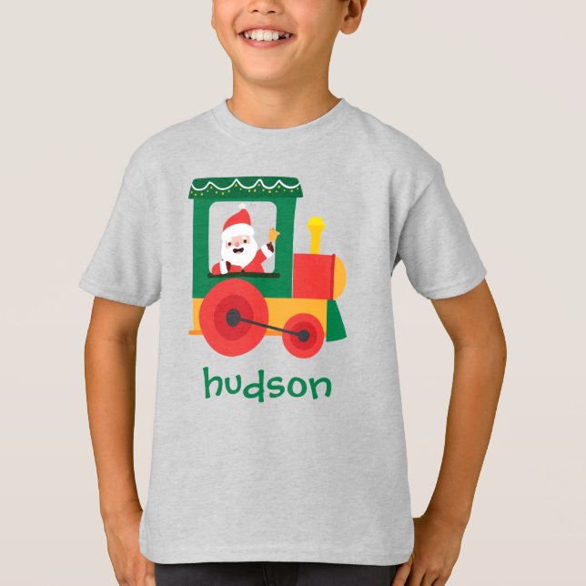 Camiseta de Navidades personalizados de Santa Trai (Anverso)