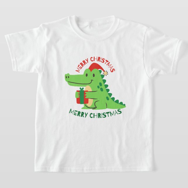 CAMISETA DE navidades - REGALO DE CROCO (Distribución)