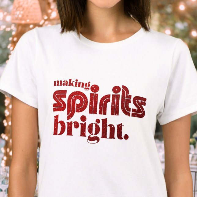 Camiseta de Navidades retro - Haciendo brillantes  (Subido por el creador)