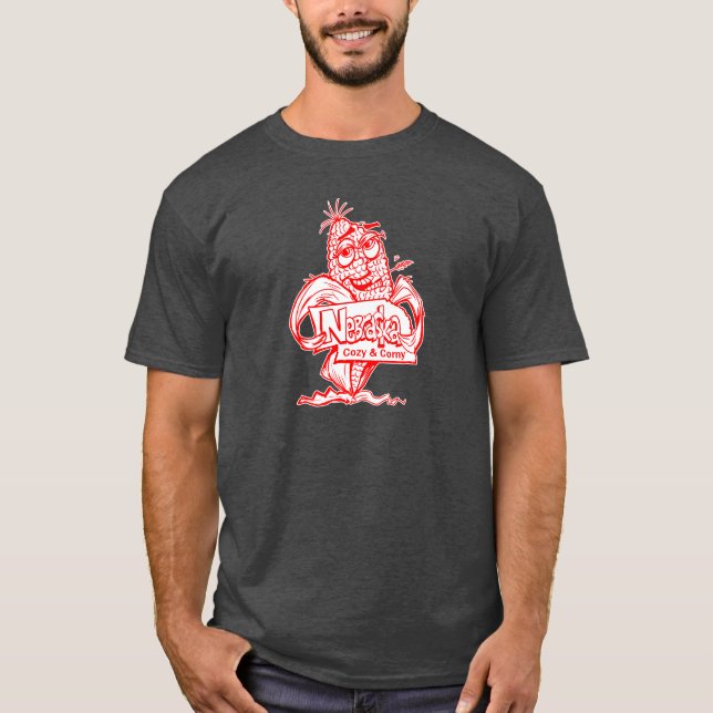 Camiseta de Nebraska Cosy y Corny (Anverso)