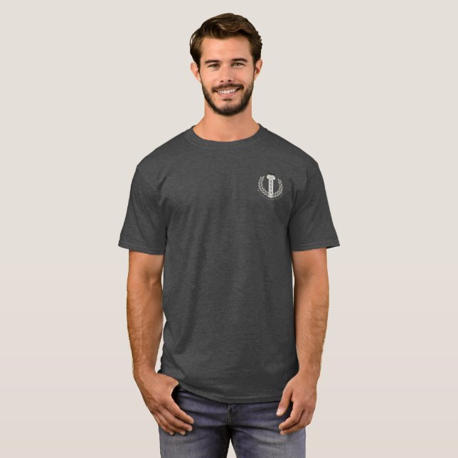 Camiseta de NEGA RESA Gris para hombres (Anverso completo)