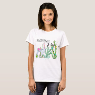 Camiseta de negocios personalizada Boho Llama Bohe