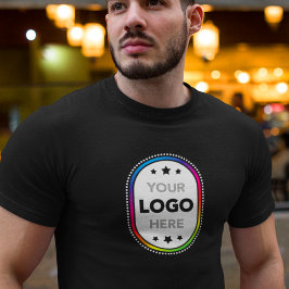 Camiseta de Negocios Personalizada - Logotipo Cent