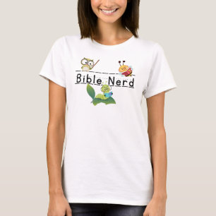 Camiseta de nerd de la biblia