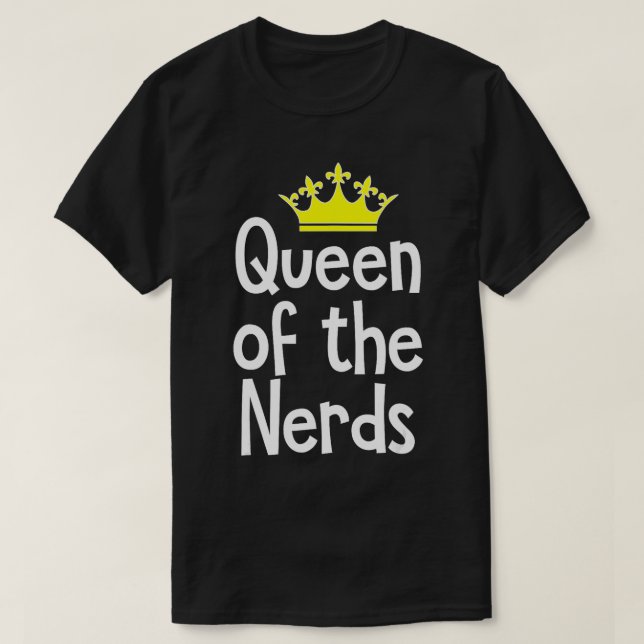Camiseta de Nerds Geek (Diseño del anverso)