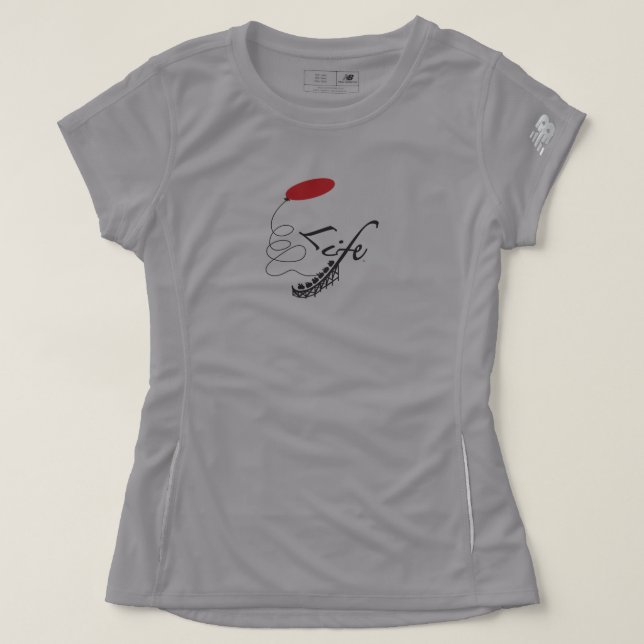 Camiseta de New Balance para mujer (Diseño del anverso)