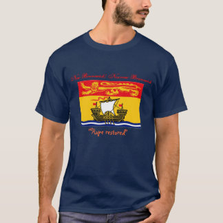 Camiseta de New Brunswick/ Nouveau-Brunswick