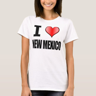 Camiseta de New México del ♥ I - mujeres