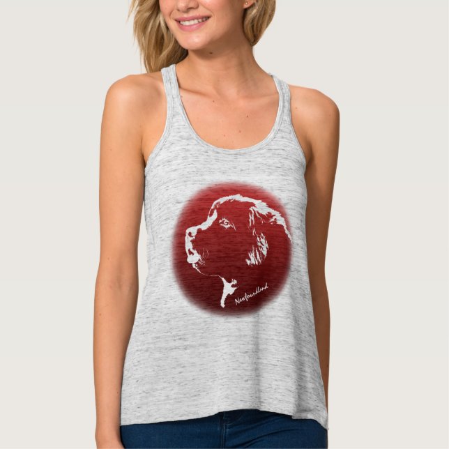 Camiseta de Newfoundland Personalizada Caza de Per (Anverso)