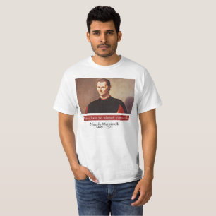 Camiseta de Niccolo Machiavelli