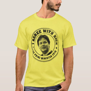Camiseta de Nick Clegg