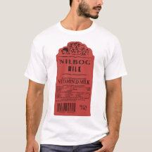 Camiseta de Nilbog Milk
