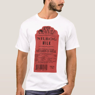 Camiseta de Nilbog Milk
