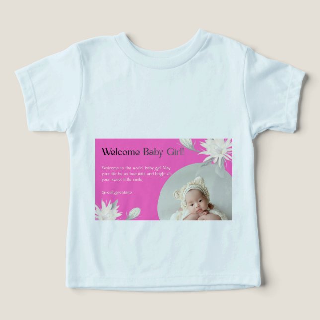 camiseta de niña (Diseño delantero )