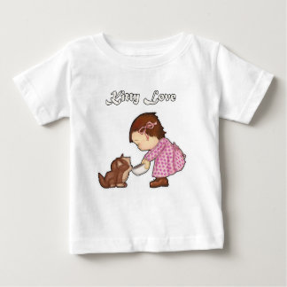 Camiseta de niña de dibujos animados linda