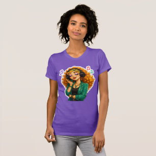 Camiseta de niña de dibujos animados Rosie Max – N