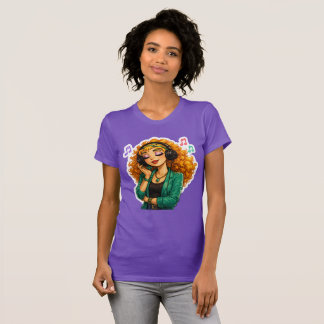 Camiseta de niña de dibujos animados Rosie Max – N