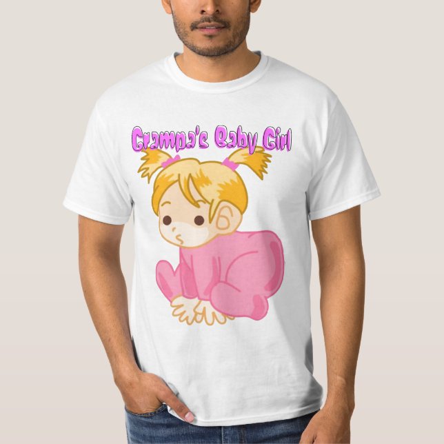 Camiseta de niña de Grampa (Anverso)