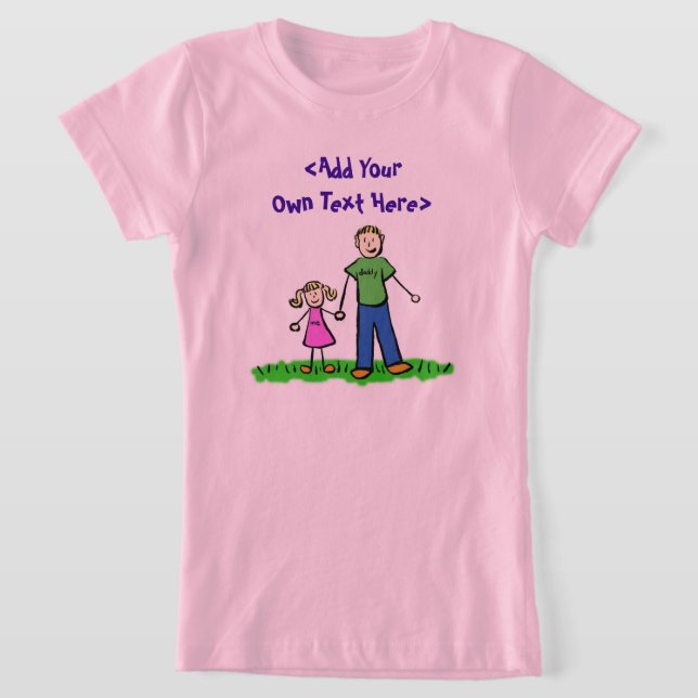 Camiseta de niña de papá (rubia) (Distribución)