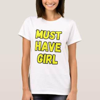 Camiseta de niña imprescindible – Camiseta con dec