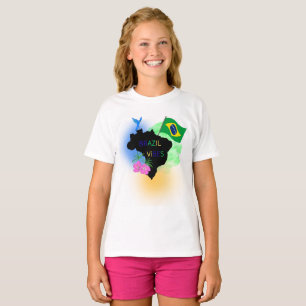 Camiseta de niña linda – Tee suave y elegante para