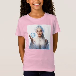 Camiseta de niña; personaje de fantasía