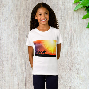 Camiseta de niñas de los Tres Reyes Magos