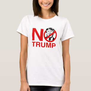 Camiseta De Ninguna Manera No Trump No - Anti-Trump -