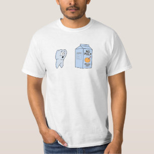 Camiseta de "ninguna pulpa"