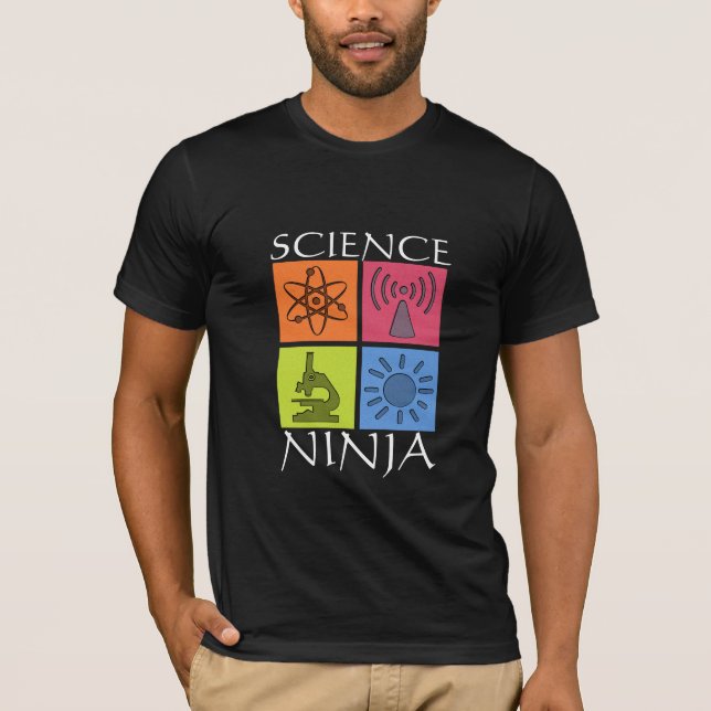 Camiseta de Ninja de la ciencia (Anverso)