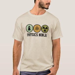 Camiseta de Ninja de la física