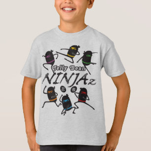Camiseta de Ninja de los niños: Haba de jalea
