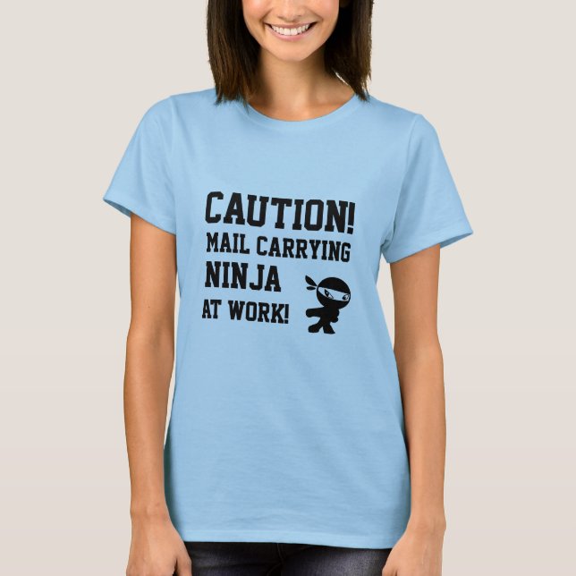 Camiseta de Ninja del cartero (Anverso)