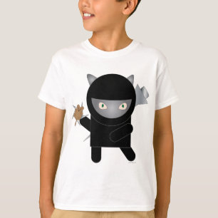 camiseta de ninja kitty kids
