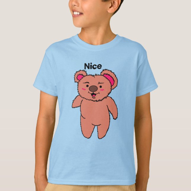 Camiseta de niño agradable (Anverso)